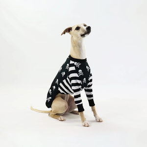 Sudadera de manga larga para perro grande, <span class=keywords><strong>ropa</strong></span> negra para halloween, <span class=keywords><strong>Galgo</strong></span> Italiano - Product Image 4