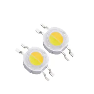 Hochleistung Hochlicht 1-3 W Doppelfarben 2-in-1 natürliches weiß und warmes weiß 70-110LM LED SMD Diode