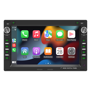 Autoradio Bluetooth con Ricarica USB, Carplay Wireless e Android Auto, Schermo Touch da 7 Pollici per Passat - Product Image 1
