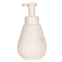 Bouteille de savon plate en plastique PP personnalisée 200ml/300ml/500ml pour douche de bébé, emballage de shampoing moussant avec pompe, capacité 250ml pour enfants