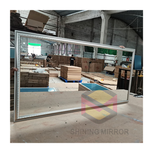 Hoàn Hảo Lớn Trang Trí Tường Gương PVC Khung Cho Bán Lẻ Phòng Tắm Gương Pvc Khung - Product Image 1