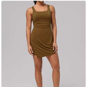 Tenniskleding Zijplooien Gewatteerde Sexy Holle Rug Tennis Yoga Sport Bodycon Jurk Hoge Kwaliteit Damesjurk - Product Image 4