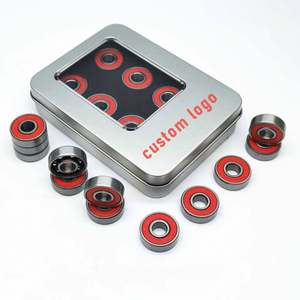 ตลับลูกปืนความเร็วสูงแบบกำหนดเองตลับลูกปืนเม็ดกลมขนาดเล็ก608-2RS ILQ-11 8*22*7มม. ตลับลูกปืนสเก็ตบอร์ด2RS 608 RS - Product Image 1