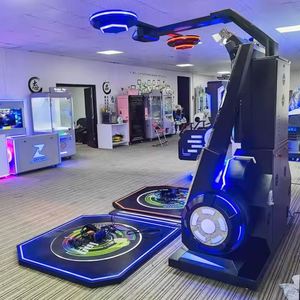 Système de jeu de rythme interactif VR double machine de danse multijoueur, plus de 70 jeux, borne d'arcade en métal pour divertissement intérieur en centre commercial - Product Image 3