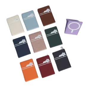 Porte-cartes magnétique avec <span class=keywords><strong>port</strong></span> <span class=keywords><strong>MagSafe</strong></span> pour iPhone 16 et miroir cosmétique - Personnalisable avec un design de dessin animé - Product Image 2