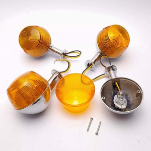 อะไหล่รถจักรยานยนต์กระจกมองหลังอเนกประสงค์ด้านขวาไฟเลี้ยว CT90 XL100 YB100 CB750 CB400 CM125 - Product Image 2