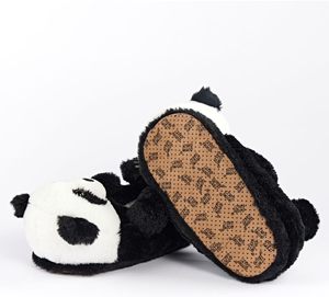 Pantuflas <span class=keywords><strong>de</strong></span> Mujer con Diseño Divertido <span class=keywords><strong>de</strong></span> <span class=keywords><strong>Animales</strong></span>, <span class=keywords><strong>de</strong></span> Felpa Sherpa, Antideslizantes, Novedosas, Lindas, Cálidas y Cómodas con Agarre - Product Image 4