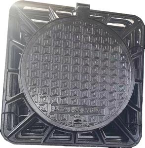 Tapa de registro de hierro dúctil personalizada D400 L3t L2t L4t de 600*600 para tanque de combustible con cerradura - Product Image 1