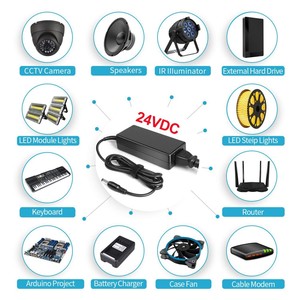 GaN <span class=keywords><strong>24V</strong></span> 4A Schaltnetzteil 96W Netzteil für LED-Streifen CCTV-Kamera LCD-Monitor Massagestuhl <span class=keywords><strong>24V</strong></span> 4A AC/DC Netzteil - Product Image 5