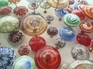 Arte casa ufficio Hotel Lobby decorazione della parete Design fatto a mano Murano rotondo colorato fungo <span class=keywords><strong>vetro</strong></span> europa MJ - Product Image 4