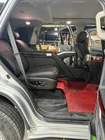 Siège VIP Captain 4 places Aero Seat LC300 Toyota Sequoia le mieux noté, kit avec réfrigérateur, cuir PU, extension de l'espace entre les jambes, glissière arrière
