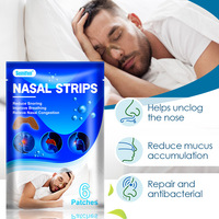 Produits Phares Sumifun Bandes Nasales Respirantes Anti-Ronflement Aide au Sommeil Patch Nasal Rafraîchissant Points OEM ODM
