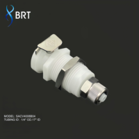 Raccord rapide de remplacement en acétal 1/4 3/8 NPT BSPT à filetage mâle pour raccords rapides CPC PLC