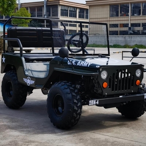 Mini <span class=keywords><strong>Jeep</strong></span> Venta caliente 150cc <span class=keywords><strong>4x4</strong></span> Gasolina/Buggy todoterreno eléctrico para la venta - Product Image 3
