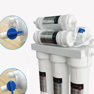 Système de filtration d'eau domestique 5 étapes économique avec fontaine à eau, purificateur d'eau par ultrafiltration, machine à glaçons et machine à café - Product Image 3