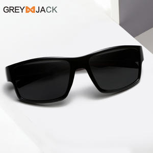 Lunettes de soleil sport polarisées Grey Jack UV400 avec monture PC et verres TAC pour le cyclisme, la conduite, la pêche et les activités de plein air - Product Image 2