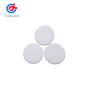 Tarjeta de moneda personalizada de PVC, <span class=keywords><strong>RFID</strong></span> reescribible, con diámetro de 30mm, NFC, para control de acceso - Product Image 2