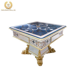 Meubles classiques italiens Table de <span class=keywords><strong>mahjong</strong></span> automatique en bois de luxe française - Product Image 6