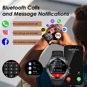 Reloj Inteligente, AM18, Llamadas Bluetooth, Frecuencia Cardíaca, Más de 170 Modos Deportivos, Android/<span class=keywords><strong>iOS</strong></span> - Product Image 5