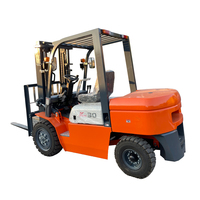 Chariot élévateur diesel Kaidong 3 tonnes Transmission automatique 1500 kg-5000 kg Outils de levage Foklift Source d'alimentation Moteur diesel