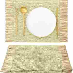 Manteles Individuales para el Hogar y Restaurantes - Manteles de Mesa Creativos, Minimalistas, Antideslizantes y Resistentes al Calor - Product Image 4