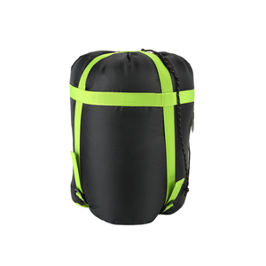 Cappuccio regolabile sacco a pelo forma di busta resistente per il campeggio all'aperto erba verde borsa conveniente per i campeggiatori - Product Image 3