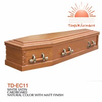 TD-EC11 simple ataúdes de cartón para adultos precio de fábrica de alta calidad y buen servicio
