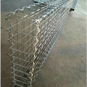 מגולוון מרותך <span class=keywords><strong>gabion</strong></span> box עבור אבן שמירה על קיר/רוק כלוב מחירים - Product Image 3
