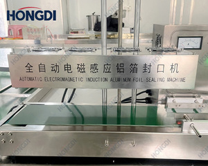 เครื่องปิดฝาแบบเหนี่ยวนำกึ่งอัตโนมัติประสิทธิภาพสูงสำหรับกระป๋องเครื่องดื่ม สารเคมี ถังบรรจุภัณฑ์ฟิล์ม - Product Image 6