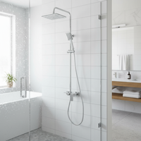 Colonne de douche murale en acier inoxydable à cascade, prix compétitif, vente chaude