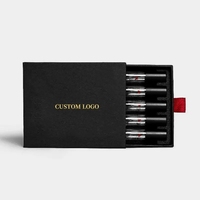 Boîte d'emballage de luxe personnalisée 50 ml en carton avec tiroir coulissant pour échantillons, conception vide pour la création de coffrets cadeaux de parfum