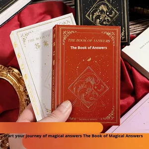 Mini <span class=keywords><strong>Libro</strong></span> <span class=keywords><strong>delle</strong></span> <span class=keywords><strong>Risposte</strong></span> per Ragazzi e Ragazze, Regalo Creativo di Compleanno e per Adulti, Gioco da Tavolo con Copertina Rigida - Product Image 4