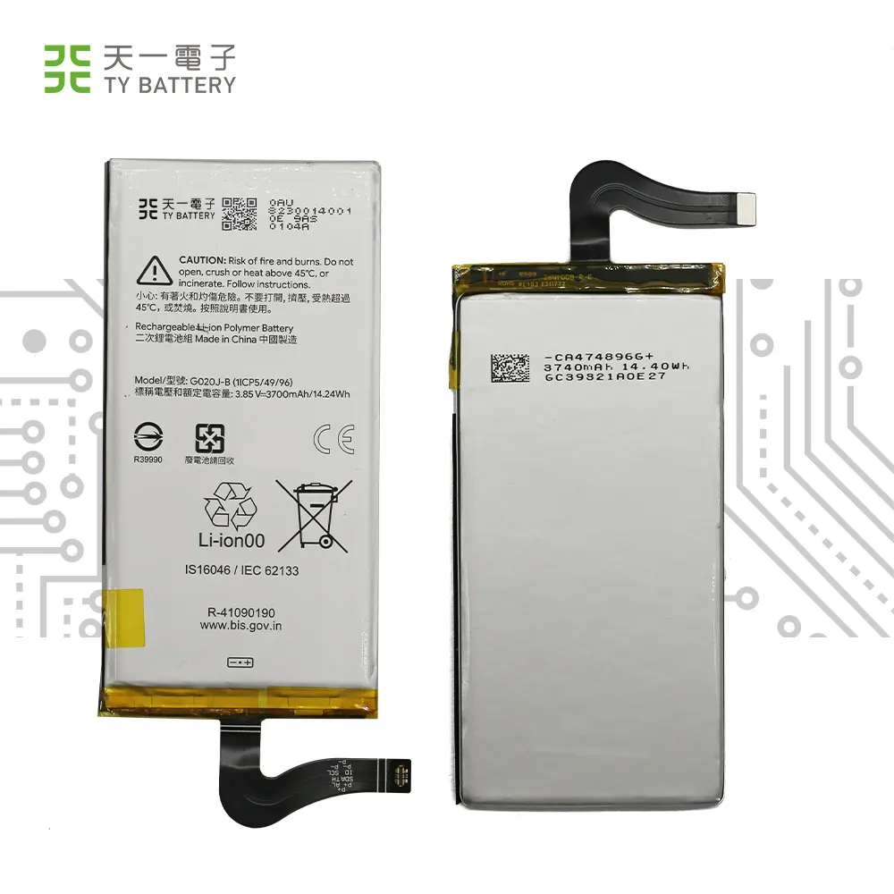 Горячая Распродажа, Оригинальная литий-ионная полимерная батарея, аккумулятор для мобильного телефона Google Pixel 4XL, 3700 мАч, 3,85 В
