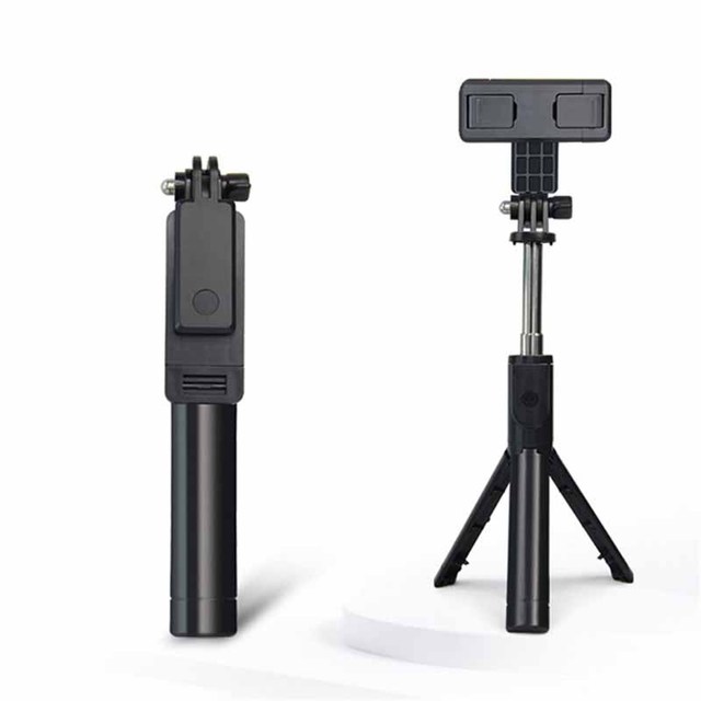 Selfie Stick Phone Tripod Extendable Monopod With Remote 3 in 1 Phone Tripod for Smartphone Selfie Stick