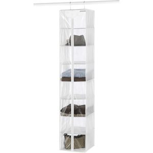 Sac de rangement transparent pour vêtements suspendus 1034D X 1034W X 5234H, organisateur de garde-robe anti-poussière - Product Image 1