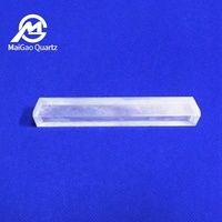 Barres de quartz rectangulaires, plaques de quartz feldspathique à haute transparence et lingots de quartz