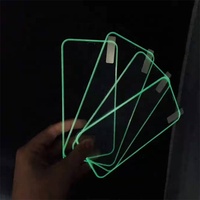Pelindung layar Tempered Glass bercahaya Android, Anti sidik jari harga grosir untuk iPhone 12 Pro Max