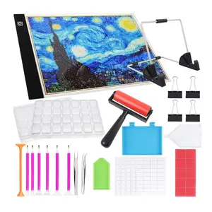 Vancy Arts Hoge Kwaliteit Usb Laad Lichtpad Diamond Painting Kits Gereedschap En Accessoires Kit Voor Volwassenen En Kinderen