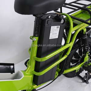 Bicicleta Eléctrica OEM de 60V con 2 Baterías de Litio de 16 Pulgadas, 1000W/1200W, para Carga Urbana, Entrega de Alimentos, 21Ah/30Ah/40Ah - Product Image 5