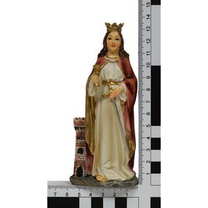 Statue de Sainte Barbara ZICOM, hauteur 13 cm, origine Allemagne, modèle 9069-H150-13 - Product Image 5