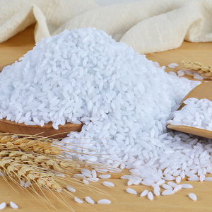 Riz artificiel grandeur nature en PVC pour présentation, fausse nourriture blanche, pièces DIY faites à la main - Product Image 3