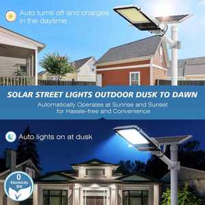 Solar <b>Motion</b> <b>Sensor</b> <b>LED</b> Garden <b>Light</b> IP65 Waterproof Outdoor Spotlight - Product Image 3