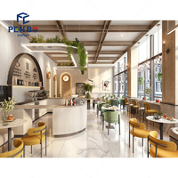 Mobilier de café moderne, kiosque à café, mobilier de café en gros, design intérieur de café de thé aux perles, mobilier de présentation