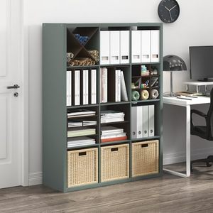 Étagère ouverte verte multifonctionnelle durable à bords lisses, fabriquée sur mesure, pour le <span class=keywords><strong>bureau</strong></span>, la maison, le rangement de fichiers, la décoration - Product Image 1