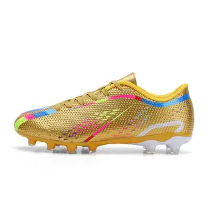 New Promotion Items soccer shoes symphony electroplated bottom waterproof full knitted Future Z 1.1 FG football shoes