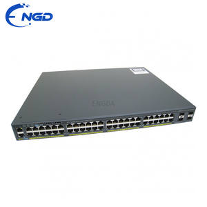 สวิตช์ PoE+ แบบติดตั้งบนแร็ค 1U รุ่น WS-C2960X-48LPS-L มือสอง <span class=keywords><strong>ขาย</strong></span>ดี 48 พอร์ต 10/100/1000 4 พอร์ต SFP รองรับการสแต็ค แบนด์วิดท์ 80G รองรับ 16K MAC - Product Image 6