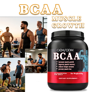 Compléments en poudre <span class=keywords><strong>BCAA</strong></span> pour l'énergie, boisson protéinée en vrac sans sucre pour adultes, favorisant la croissance musculaire et le soutien immunitaire, supplément sportif - Product Image 3