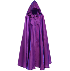 Costume Cosplay d'Halloween Cape de Sorcière Médiévale à Capuche <span class=keywords><strong>Hocus</strong></span> <span class=keywords><strong>Pocus</strong></span> Cadeau de Noël pour Enfants Cape de Fête - Product Image 4