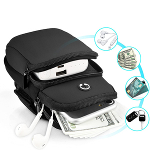 <strong>Fashionable</strong> Outdoor Sports Fitness Small Arm <strong>Bag</strong> Waterproof Neoprene <strong>Mobile</strong> Phone <strong>Bag</strong> for Running - Product Image 3