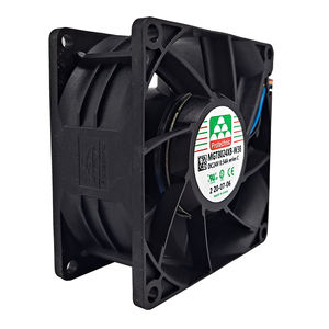 MGT8024XB-W38 Protechnic (C) ventilateur de refroidissement industriel 24V DC 0.54A 80*80*38mm 6800RPM 94.9CFM flux axial <span class=keywords><strong>avec</strong></span> lames <span class=keywords><strong>en</strong></span> plastique - Product Image 2